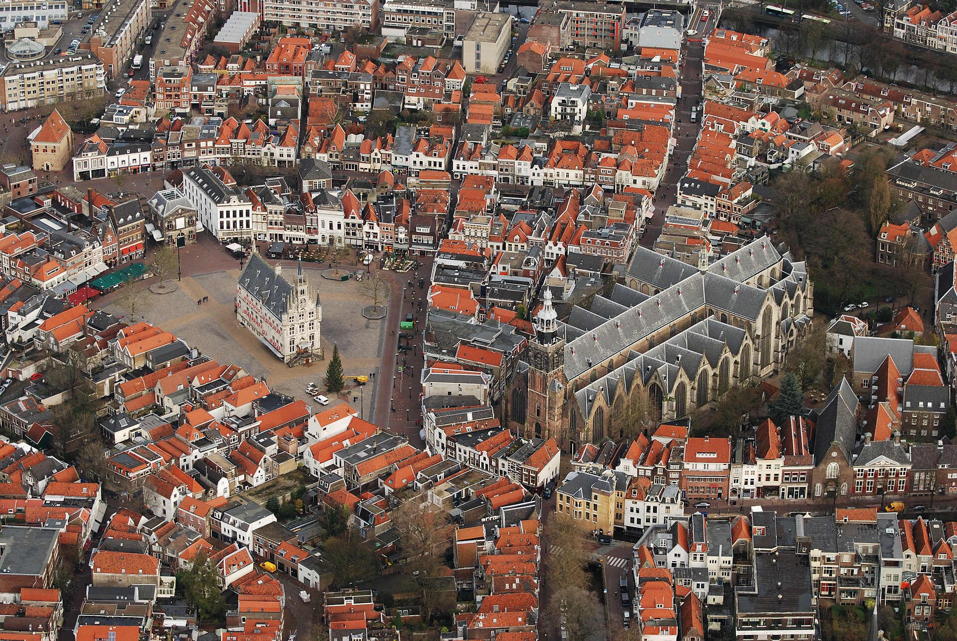 Herkenbaar beeld van Gouda